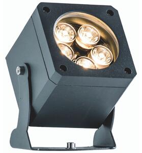 Viokef Aris kültéri földbeszúrható LED spot lámpa, 8,1x15 cm, szürke