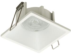 Viokef Fino szögletes süllyeszthető spot lámpa. 7,7x7,7 cm, fehér, 1xGU10 foglalattal