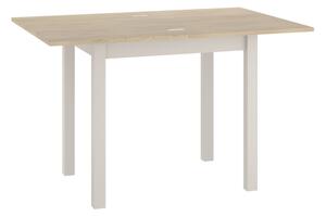 Kihúzható étkezőasztal FLIP 80(160)X80 cm, Cremona tölgy Torro/kasmír