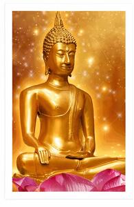 Poszter arany Buddha