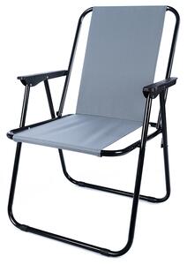 Összecsukható kerti szék Light Grey