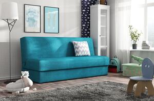 OROPE kinyitható kanapé tárolóval - kék