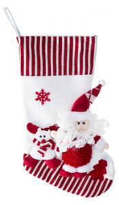 Karácsonyi kandalló zokni