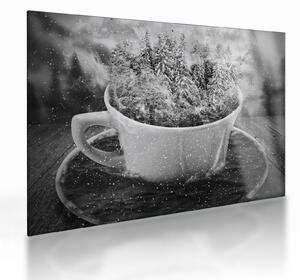 Üveg kép - Egy csésze természet (70x50 cm)