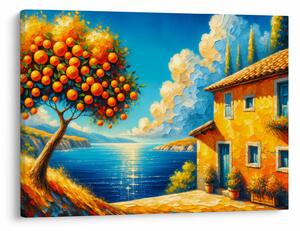 Kép - Ház narancsokkal II. (70x50 cm)