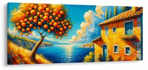 Kép - Ház narancsokkal II. (120x50 cm)