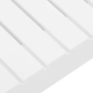VidaXL 6 részes fehér műanyag kerti ülőgarnitúra párnákkal