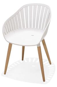 NASSAU kerti szék, fehér