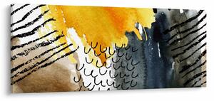 Kép - Absztrakt akvarell (120x50 cm)