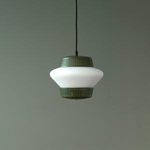 Függőlámpa Warm Nordic, Opal Arch, dimmable, Zöld, Étkező, Fém, Dizájn
