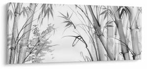 Kép - Bambusz erdő (120x50 cm)