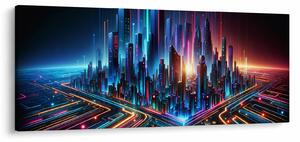 Kép - A jövő városa (120x50 cm)