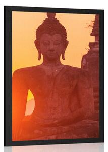 Poszter Buddha kövek közelében