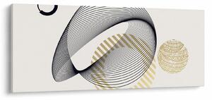 Kép - Geometriai formák N⁰3 (120x50 cm)