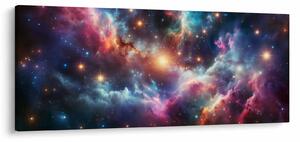 Kép - Sötét univerzum (120x50 cm)