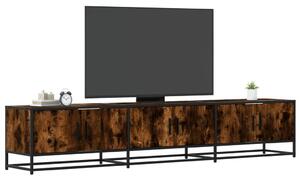 Füstös tölgy színű szerelt fa TV-szekrény 210 x 35 x 41 cm