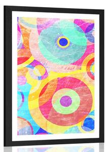 Poszter paszportuval grunge körök