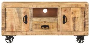 Mangófa TV Szekrény - Ipari Stílus - 110x30x50 cm
