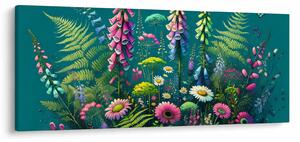 Kép - Mezei virágok (120x50 cm)