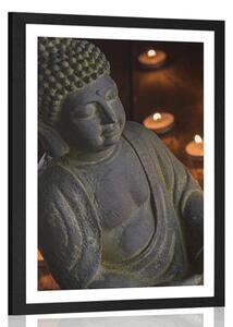 Poszter paszportuval Buddha tele harmóniával
