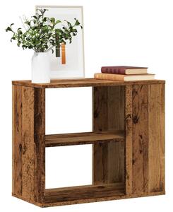 Antik fa színű szerelt fa kisszekrény 60 x 30 x 50 cm