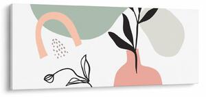 Kép - Virágok vázában N⁰3 (120x50 cm)