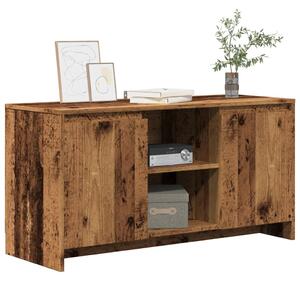 Antik fa színű szerelt fa TV-szekrény 102 x 37,5 x 52,5 cm