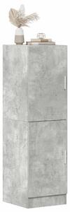Betonszürke szerelt fa konyhaszekrény 38 x 41,5 x 131,5 cm