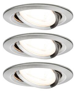 Spotlámpa Paulmann, Nova, dimmable, Szürke, Folyosó, Fém, Modern