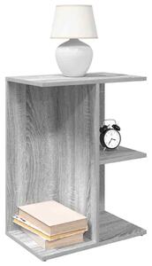 Éjjeliszekrények 2db szürke sonoma 46,5x29x61cm szerkesztett fa