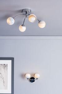 Dar lighting modern mennyezeti lámpa izzy csiszolt króm sokszínű darizz0450-07