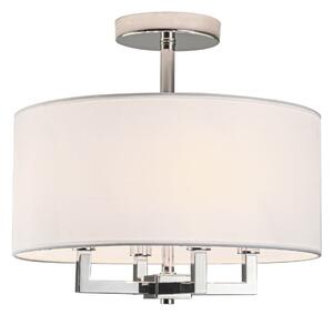 Cosmolight modern mennyezeti lámpa lille nikkel cosc04944ni-wh