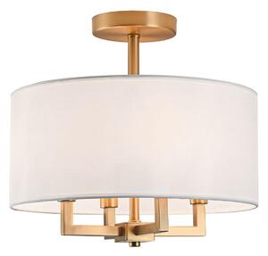 Cosmolight modern mennyezeti lámpa lille sárgaréz cosc04913br-wh