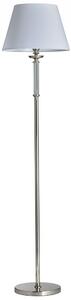 Cosmolight modern állólámpa siena fehér nikkel cosf01322ni-wh