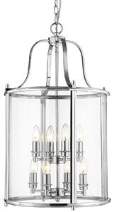 Cosmolight glamour klasszikus csillár new york króm átlátszó cosp08434ch
