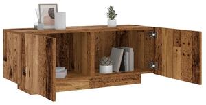 Antik fa színű szerelt fa éjjeliszekrény 100 x 35 x 40 cm