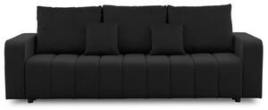 Nagy szétnyitható kanapé Modena I Fekete