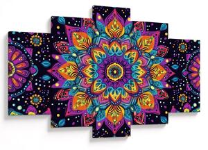 Kép - Kaleidoszkópos mandala (150x105 cm)