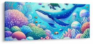Kép – Víz alatti világ (120x50 cm)