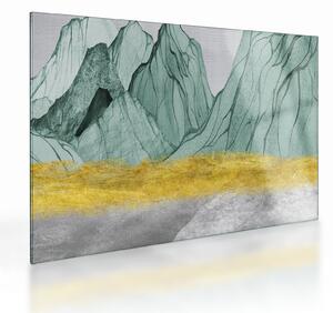 Üveg kép - Smaragdhegység N⁰1 (70x50 cm)