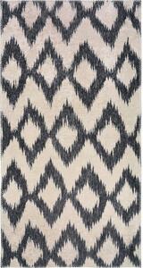 Fehér-kék mosható szőnyeg 50x80 cm – Vitaus