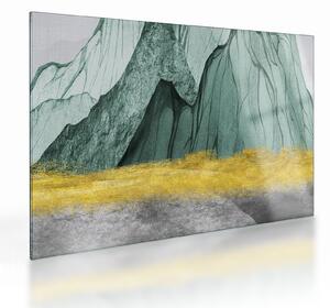 Üveg kép - Smaragdhegység N⁰3 (70x50 cm)