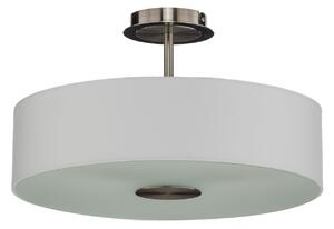 Mennyezeti Lámpa Lindby, Josia, dimmable, Fehér, Folyosó, Szövet / Textília, Modern