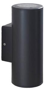 Kültéri Lámpa Lindby, Nati, dimmable, Fekete, Terasz, Műanyag, Modern