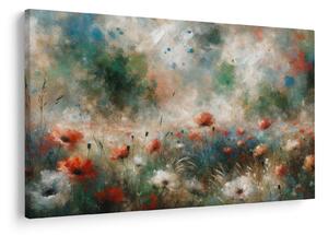 Kép – Pipacsmező absztrakciója (90x60 cm)