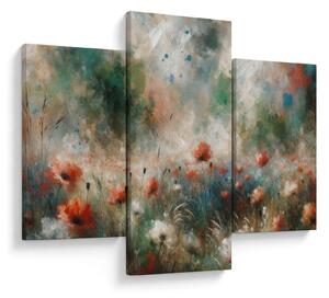 Kép – Pipacsmező absztrakciója (90x60 cm)