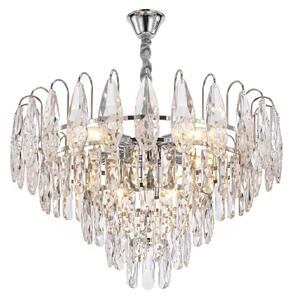 Kristály függőlámpa SWE079-CP 50cm Chrom