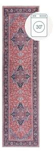 Borvörös mosható futószőnyeg újrahasznosított szálkeverékből 60x230 cm Windsor – Flair Rugs