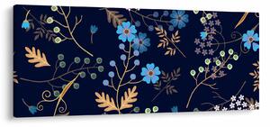 Kép - Őszi virágok (120x50 cm)