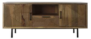 FANTASIA design mangófa TV-szekrény - 125cm